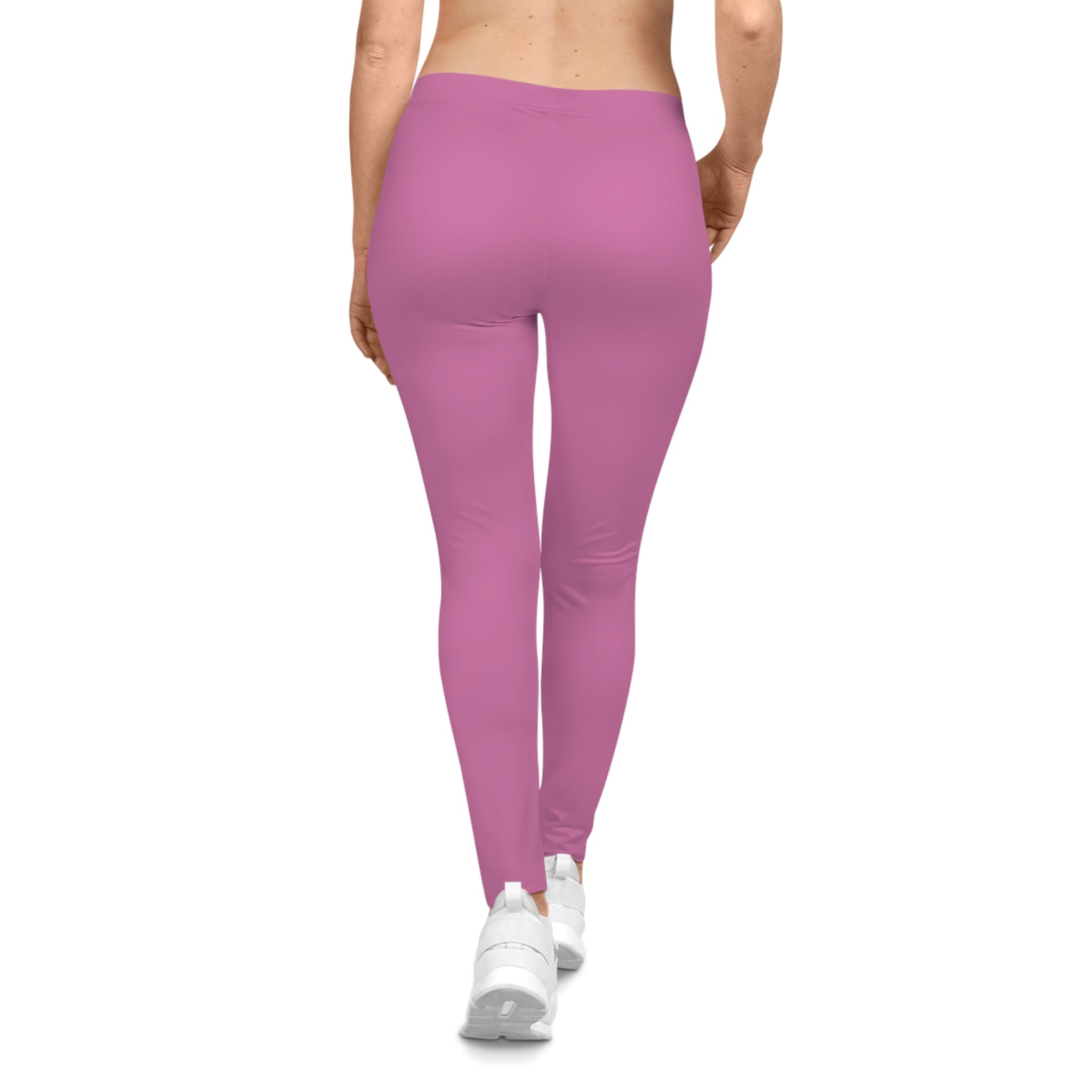 Leggings — Pink 'Supa' Logo Casual Women's Leggings