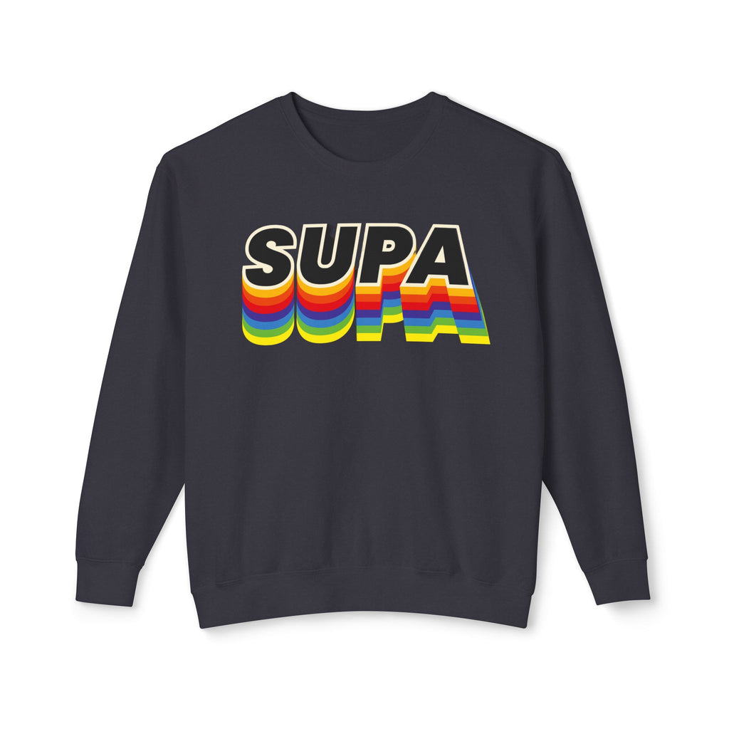 Supa Rainbow Crewneck Sweatshirt