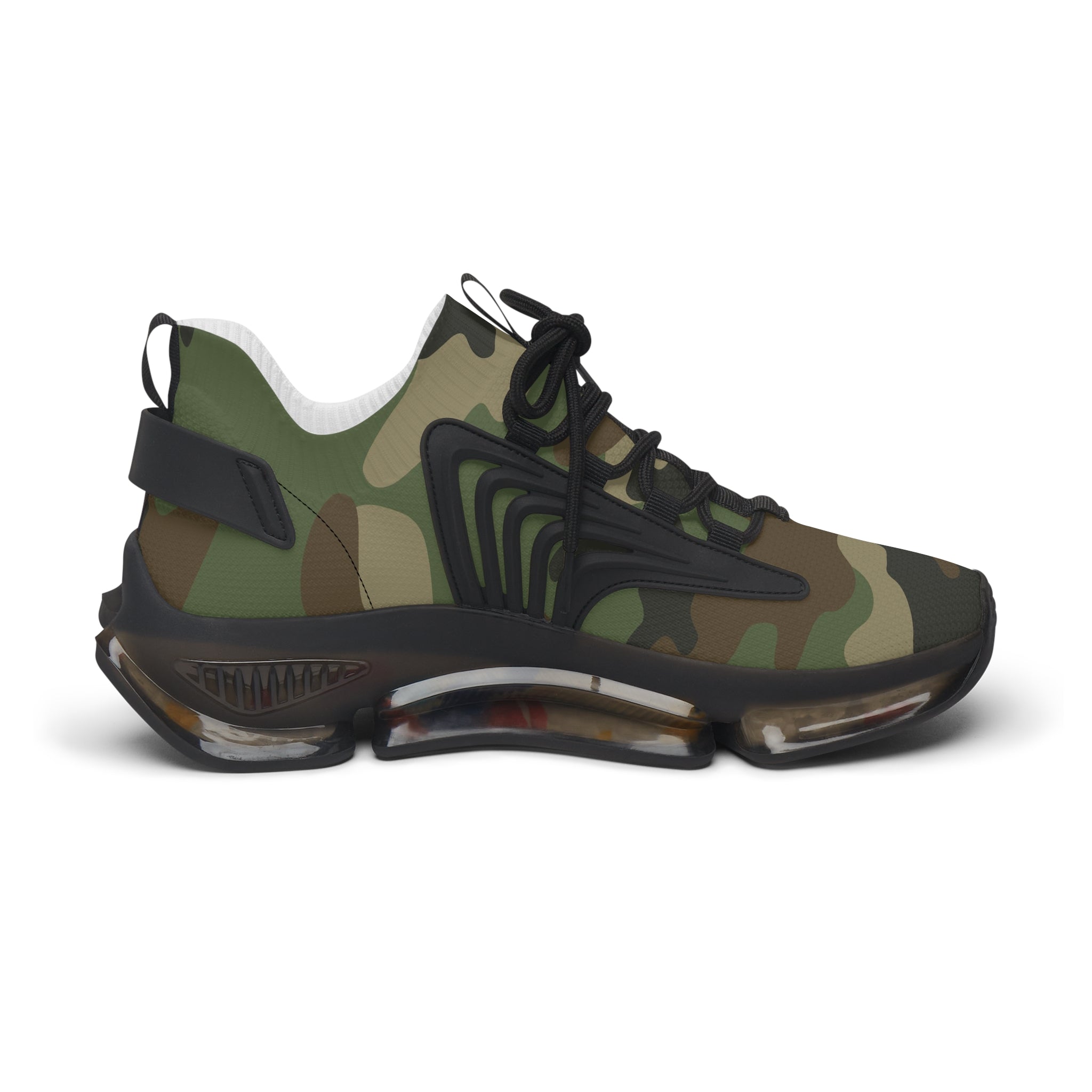Camo Mesh Sneakers — Lightweight Women's Athletic Fashion Shoes