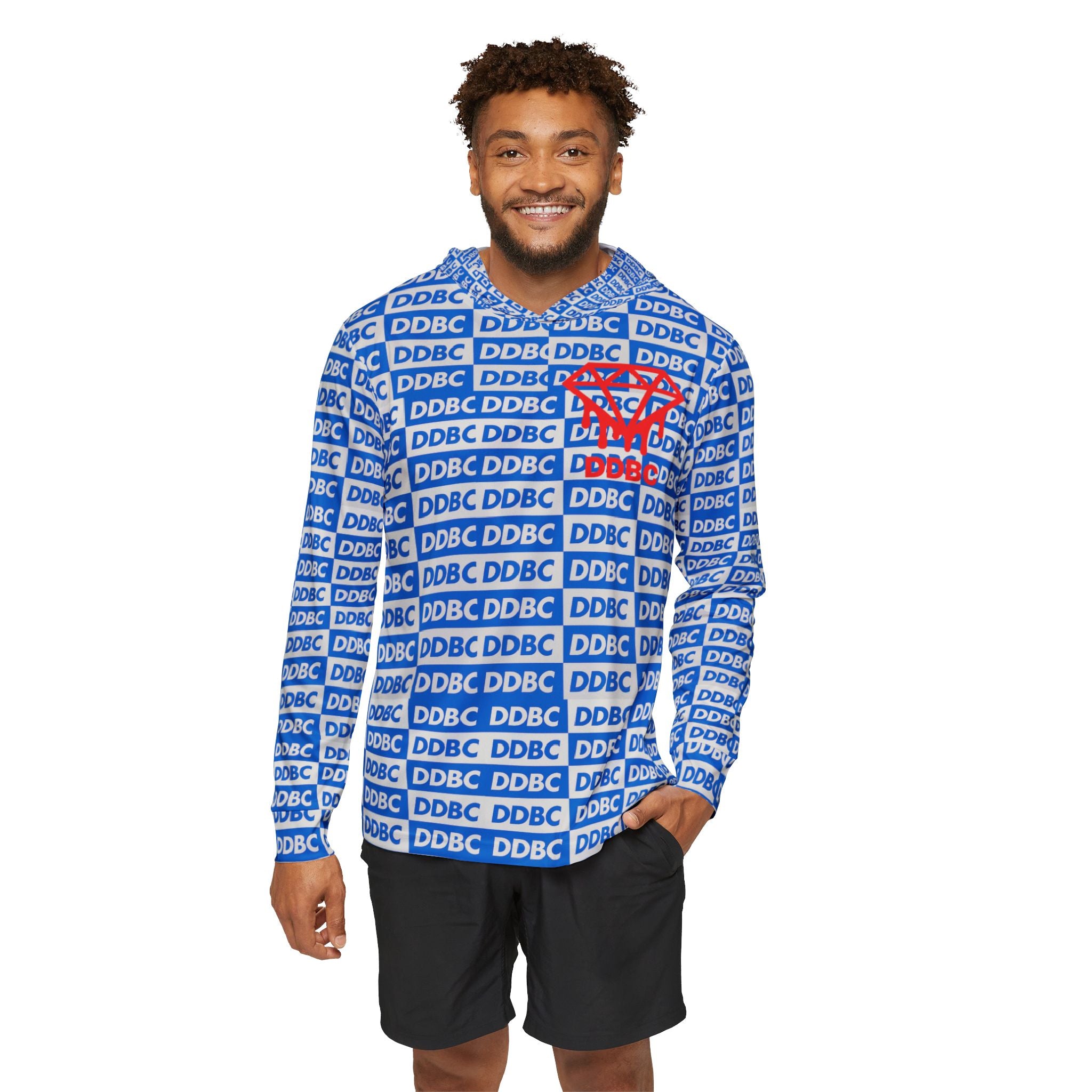 All-Over DDBC Logo Sports Warmup Hoodie