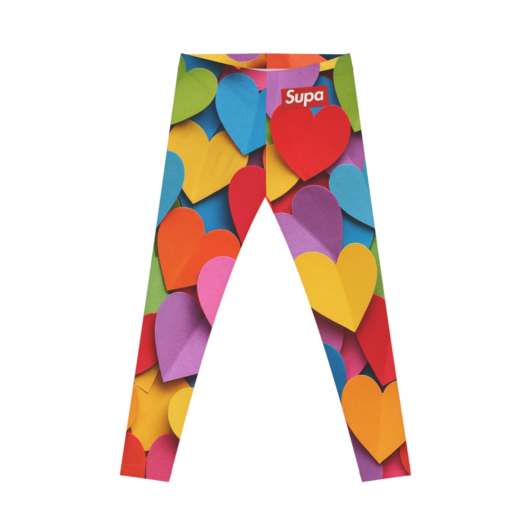 SUPA ULTRA RUNNER PAPER HEART LEGGINGS