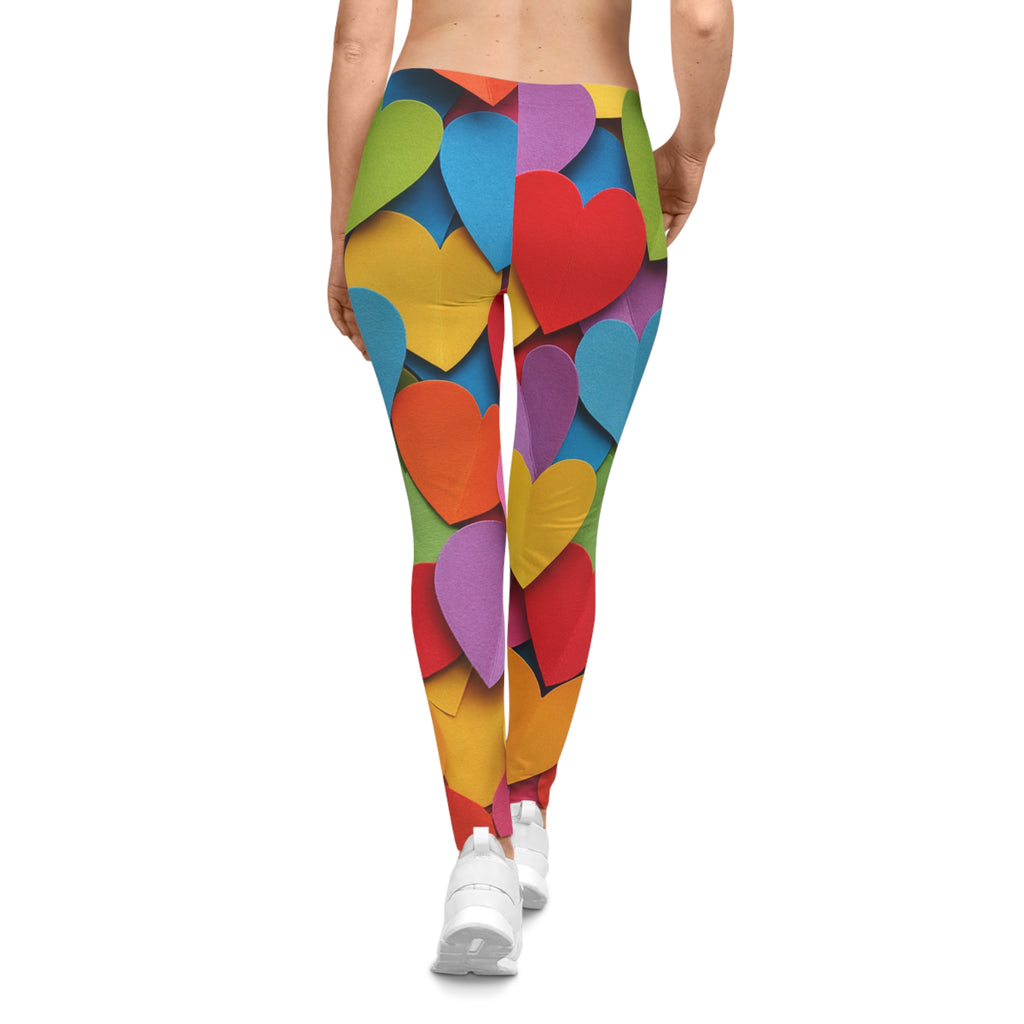 SUPA ULTRA RUNNER PAPER HEART LEGGINGS