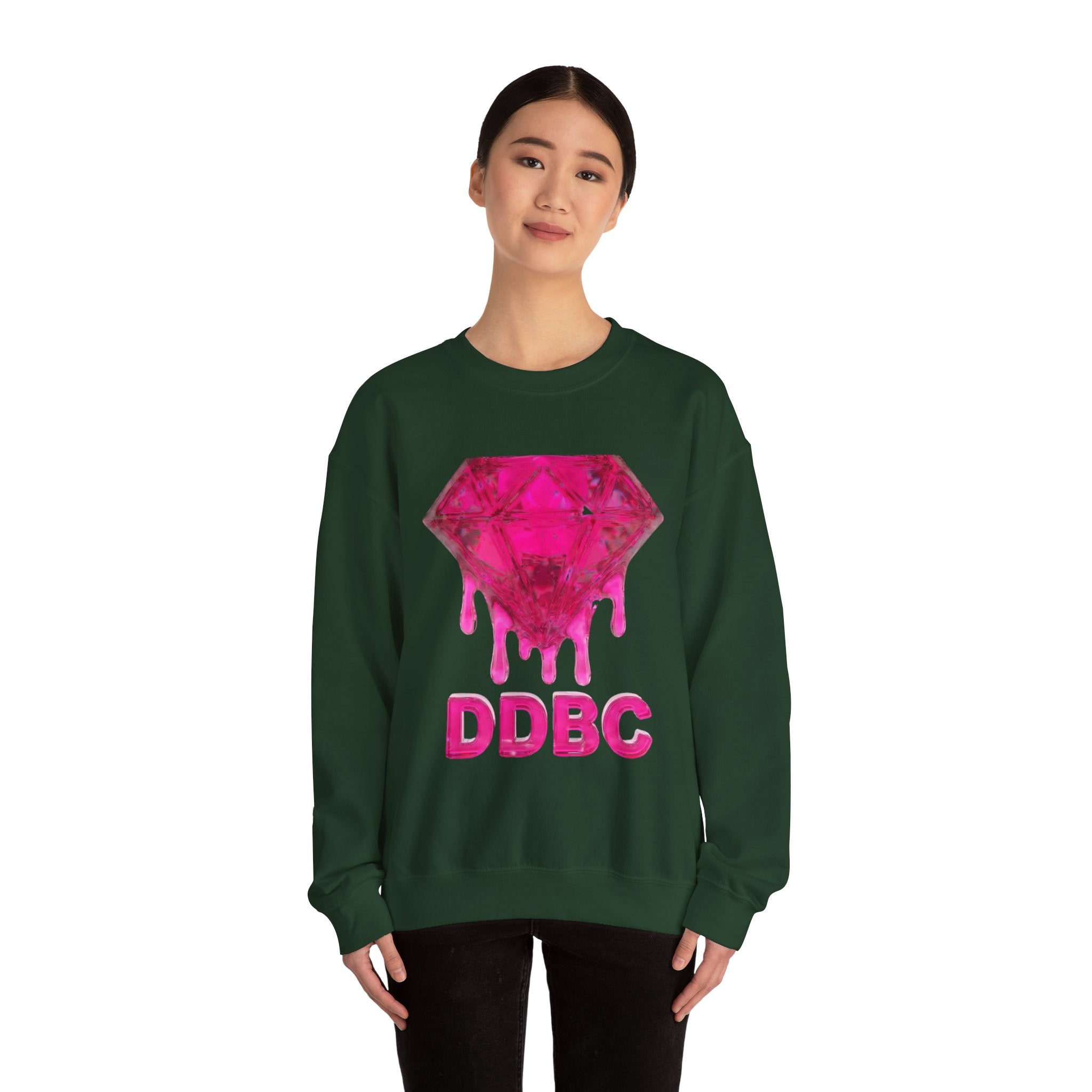 Diamond Drip Crewneck Sweatshirt — DDBC Graphic Pullover