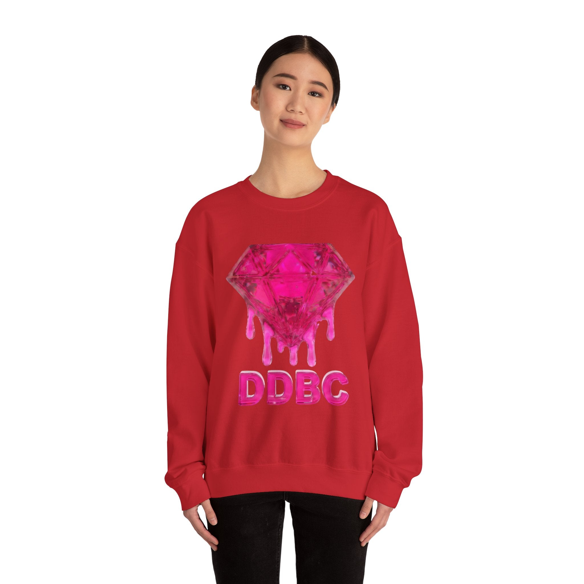 Diamond Drip Crewneck Sweatshirt — DDBC Graphic Pullover