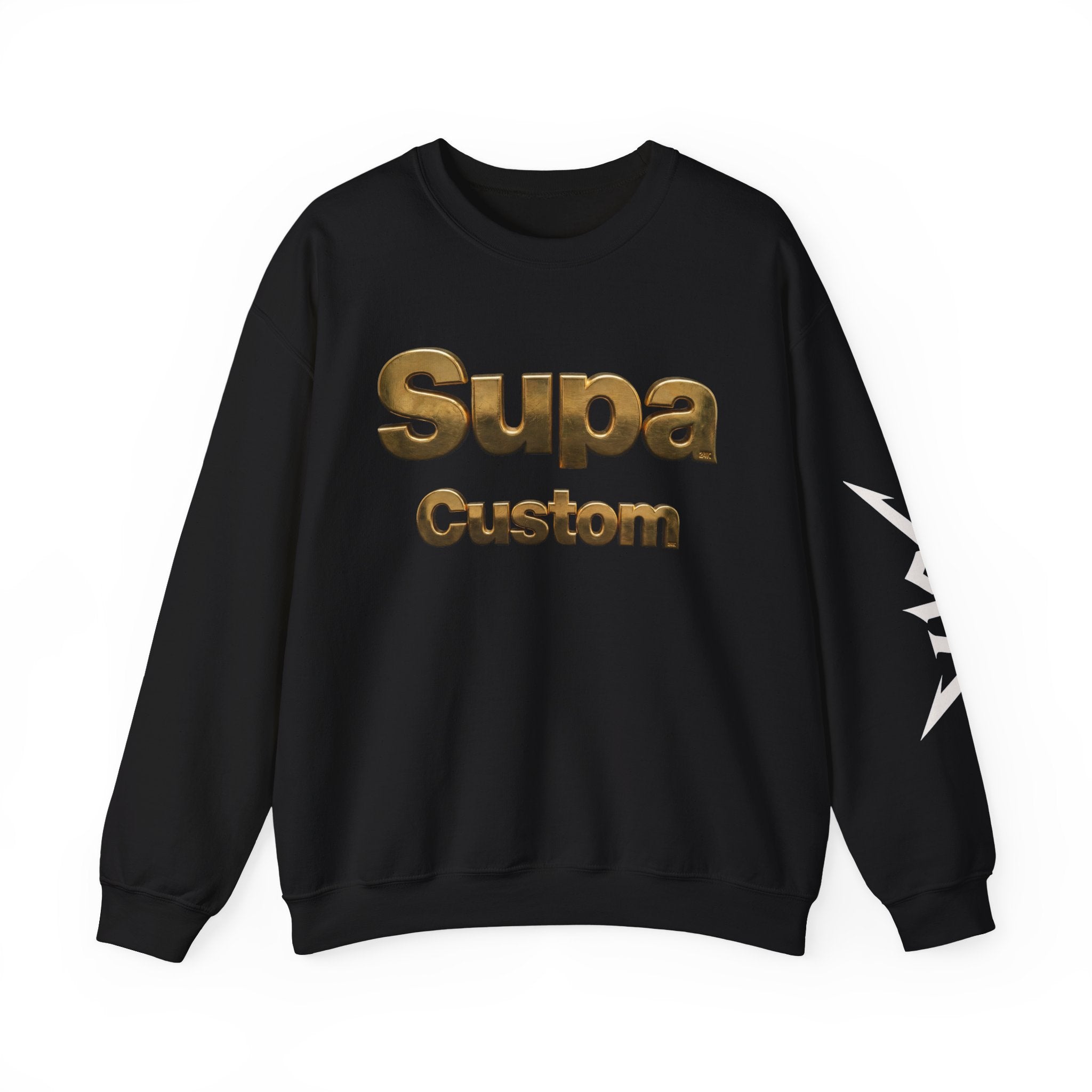 Eagle Flight Crewneck Sweatshirt — Vintage Golden Hawk Graphic