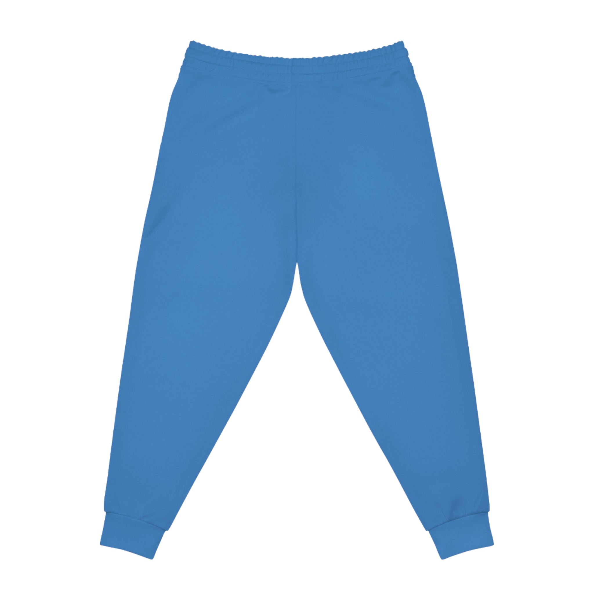 Blue Athletic Joggers — All-Over Print Sports Sweatpants