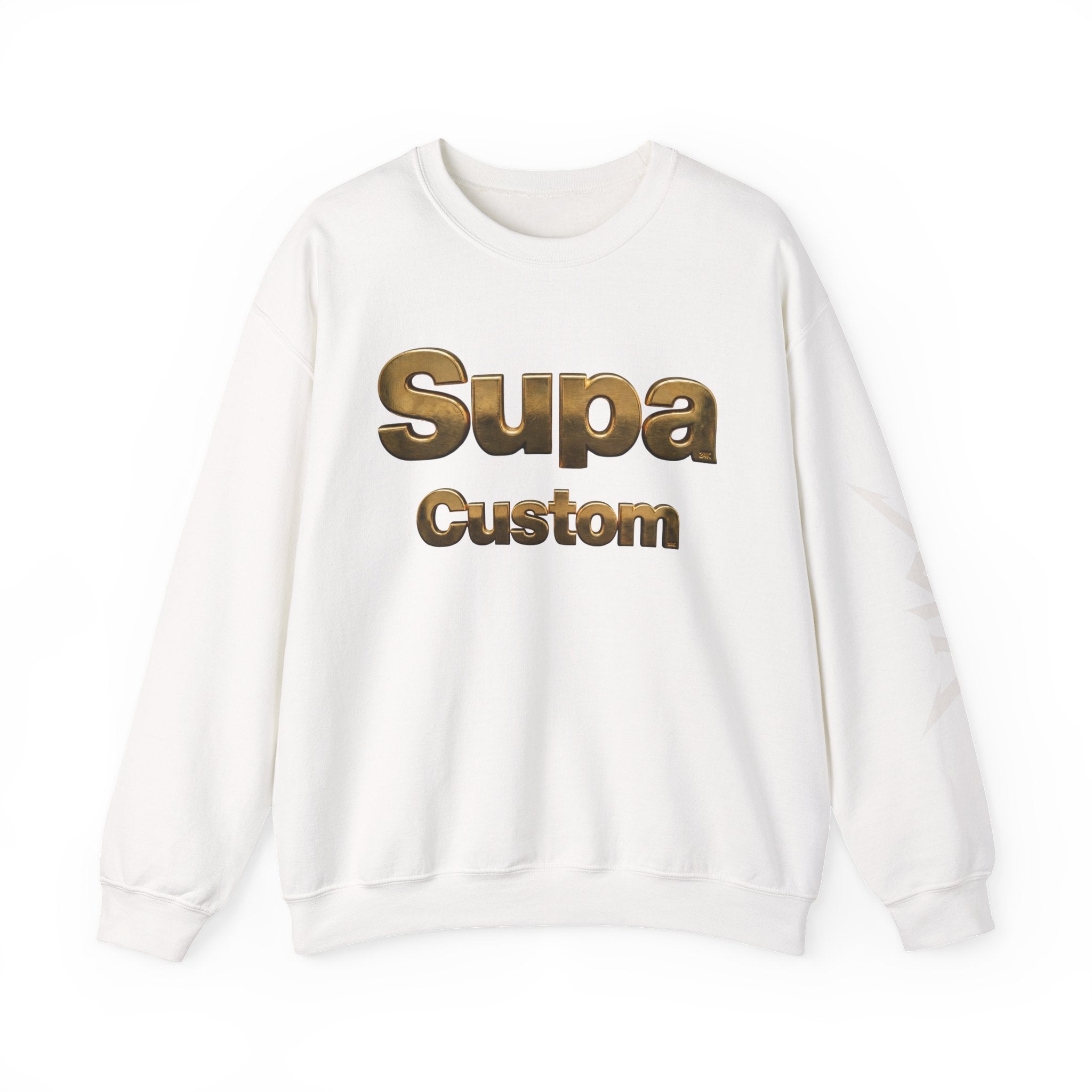 Eagle Flight Crewneck Sweatshirt — Vintage Golden Hawk Graphic