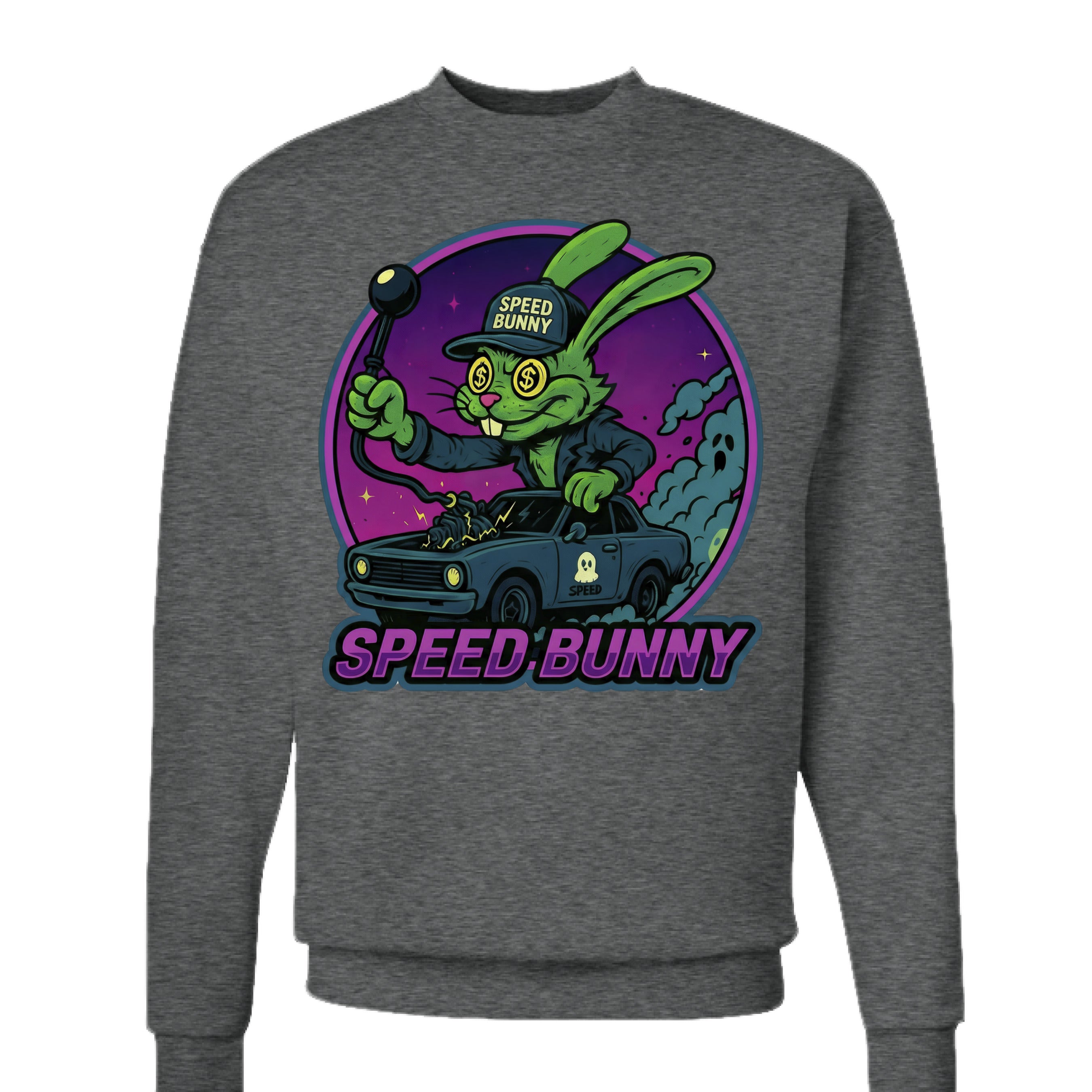 CHARCOAL HEATHER - FRONT