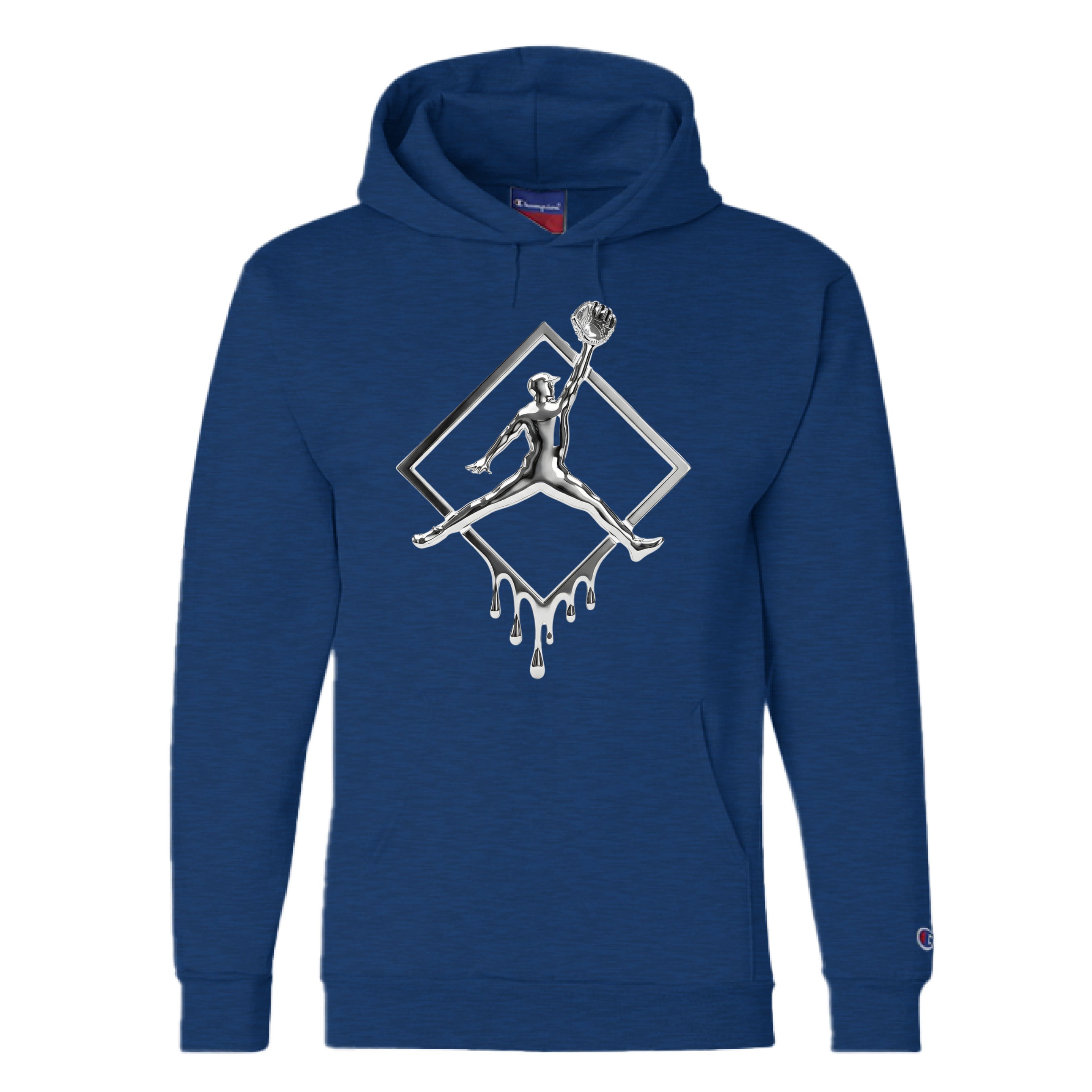 NAVY HEATHER - FRONT