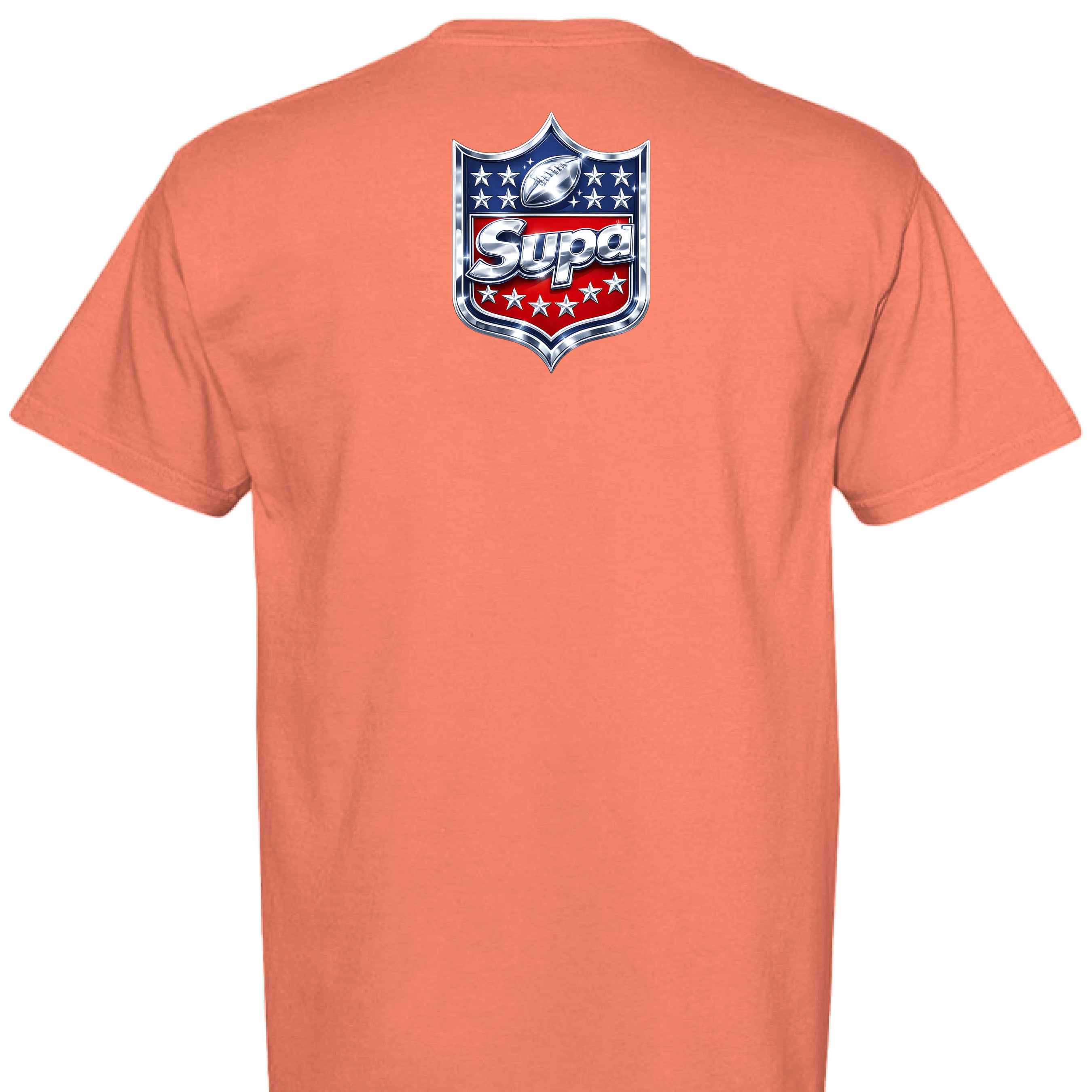 NEON RED ORANGE - BACK